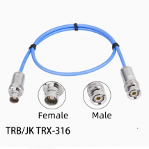 1PC Triax BNC drei Tri koaxialkabel 1553B jumper Kabel TRX316 doppel männlich drei bayonet TRB BNC test Kabel linie