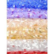 Feather Mesh Fabric Wedding Dress Tutu Skirt Stage Clothing Fabric Background Decoration by Meters