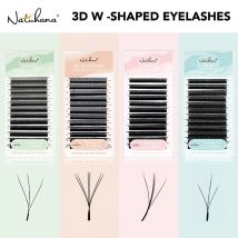 NATUHANA 3D-W Shape Wimpernverlängerung Augen-Make-up-Tools