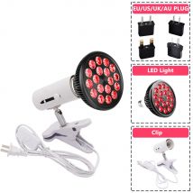 Lampada per terapia della luce rossa per viso 54W 660nm e 850nm Dispositivo per terapia della luce a infrarossi per alleviare il dolore articolare muscolare Strumenti per la salute della pelle