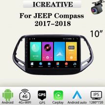 Autoradio Android für JEEP Compass 2017 2018 Multimedia Carplay Drahtloser Player Autoradio Autoradio Head Unit Navigation GPS
