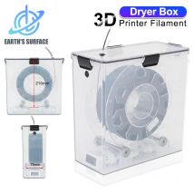 Parti della stampante 3D Scatola essiccatore per filamenti Monitoraggio ermetico e resistente all'umidità in tempo reale per supporto scatola di immagazzinaggio strumenti stampante 3D