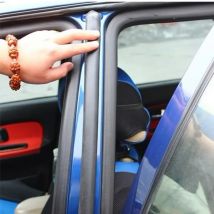 Striscia di tenuta in gomma per portiera auto Pilastro B Striscia di tenuta per auto Anti-graffio Isolamento acustico Striscia autoadesiva antipolvere Colonna centrale