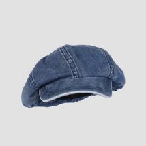 Cappello berretto in denim di cotone uomo donna 2023 moda autunno Vintage Boinas Hombre strillone