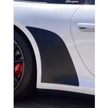 Protective Film for Porsche 911 2020-2024 Car Front Rear Door Triangle Smoked Transparent Refit Sticker PPF TPU Paint Protection