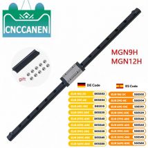 EU MGN MGN9 MGN12 200 300 350 400 450 500 600 mm Schwarze Miniatur-Linearschienenschlitten 1 Stück MGN12 Linearführung + 1 Stück MGN12H-Schlitten