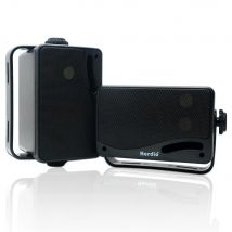 Herdio 3,5-calowe głośniki Bluetooth na zewnątrz Wodoodporne 200 W 3-kierunkowe ulepszenie Głośniki Premium do montażu na ścianie Trwałe, montowalne, głośny dźwięk