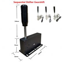 PC Sequential Shifter Schalthebel Sim für Logitech G27 G29 G920 G25 Racing Spiel Für Thrustmaster