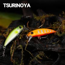 TSURINOYA 46S Sinking Minnow Angelköder Intruder 46mm 5g Künstliche Forelle Ajing Stream Lake Jerkbait Rockfishing Harte Köder