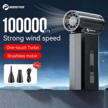 BOOSTER W01 Mini Turbo Fan Jet Fan Potente ventilatore d'aria 100.000 giri/min Potente ventilatore con ventola per condotto ad alta velocità Turbo Blower