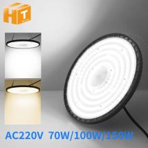 220V UFO LED High Bay Licht 70W 100W 150W SMD2835 Hohe Helligkeit 4000K 6000K IP65 Wasserdicht