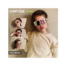 Kapvoe Kids Sports Sunglasses Polarized Cycling Glasses Teenagers UV400 Eyewear Boys and Girls Sports Running Biking Baseball