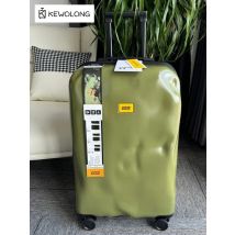 Crash luggage Italy Design Broken Zipper Suitcase With TSA Lock Zshow Brand Vintage Grunge Luggage