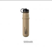 ELECOM Outdoor Camping LED Light 5000mAh Mountaineering Camping Atmosphere Light Portable Emergency Light Power Supply Matching