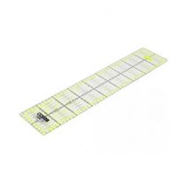Regla de Patchwork Alfa 45x10cm para Cortar Tela con Precisión