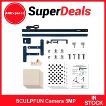 【Vendita】Camera SCULPFUN 5MP 120 °   Obiettivo grandangolare con area di lavoro 400*400 mm per la serie Sculpfun S6pro/S9/S10/S30 S30 Ultra
