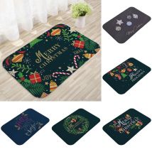 Frohe Weihnachtsdekorationen für Zuhause, Elch-Fußmatte, Navidad-Ornament, Neujahr 2025, Geschenke, Weihnachtsfeier, Dekoration, Natal Noel 2024, Teppichmatte