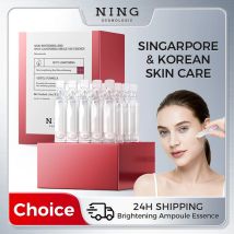 NING Essenza schiarente per macchie sbiancanti 1,5 ml Siero schiarente al niacinamide Macchie anti-scuro Riparazione della pelle del viso Uso portatile