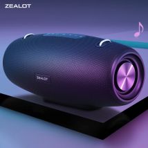 ZEALOT-S67 60W przenośny głośnik Bluetooth głośnik na imprezę plenerową duży głośnik doskonała wydajność basów głośnik 3D