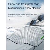 LEIBOO Sunshade Cover Car Windshield Snow Sun Shade Waterproof Protector Automobile Magnetic Cover Car Front Windscreen Cover
