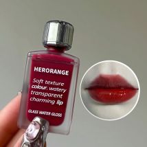HERORANGE HR567 Transparent Ice Velvet Lip Glaze Matte Matte Pigment Lippenstift Lipgloss Student Erschwingliches Make-up