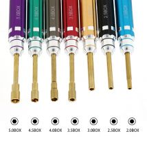 7PCS Short Handle RC Hex Screwdriver Nut Driver & Phillips Screwdriver Tool Set Allen Wrenches Socket Tools For RC Mini Car