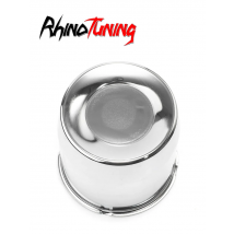 RhinoTuning 1pc Hub 130mm Push Through Hub Center Caps For 5.15" Trailer/Truck 4.72" Tall Carbon Steel Trailer Wheel Center Caps