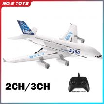 A380 samolot Airbus RC samolot zabawki z pianki 2.4G schodzenia puszczania samolotów RTF samolot zabawki na zewnątrz dron Modle Easy Fly prezent dla dzieci