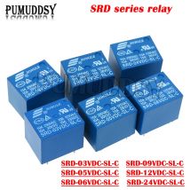 5PCS Przekaźnik SRD-03 05 09 06 24 12VDC-SL-C 5PINS 3V 5V 9V 6V 24V 12V Wysokiej jakości