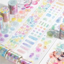 1 Stück/1 Los dekorative Klebebänder Wirbel in einer Traumwelt Masking Tapes Junk Journal Scrapbooking Aufkleber DIY Papier Japanisch