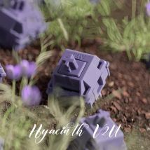 Hyacinth Switch V2U Linear DIY Custom Mechanical Keyboard 5Pin Switches Lube HiFi Sound Hot-Swap POM Switch GK61 TM680 Anne Pro