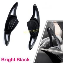 Per Skoda Octavia Superb Kodiaq Karoq Kamiq Kylaq Kushaq Scala Enyaq Elroq Volante Cambio Paddle Copertura Nero Lucido