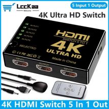 Switch HDMI 5 in 1 uscita Switch KVM Switcher video HD 4K Splitter 3X1 5x1 Adattatore hub switcher HDMI per Xbox PS4 DVD HDTV PC