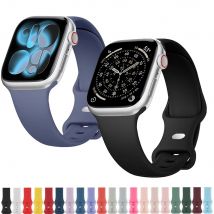 Band für Apple Watch Armband 44 mm 40 mm 45 mm 49 mm 41 mm 42 mm Silikon Correas Armband iWatch Serie 6 7 8 9 Ultra 2 SE 3 10 11 46 mm