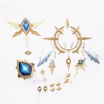Honkai:Star Rail Neue Skins Sonntag Cosplay Kopfbedeckung Halo Ohrclip Ohrringe Halloween Karneval Party Zubehör Prop