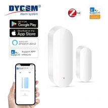 Zigbee Smart Door Window Sensor Rilevatori aperti/chiusi App EWeLink Controllo Allarme di sicurezza Funziona con Alexa Google Home