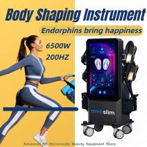 Profesjonalny aparat EMS RF do modelowania sylwetki, spalania tłuszczu i wyszczuplania ciała, stymulator mięśni EMS 15 Tes