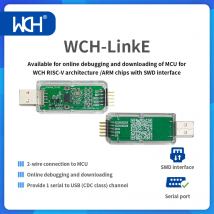 WCH-LinkE Online Download Debugger Support WCH RISC-V Architecture MCU/SWD Interface ARM Chip 1 Serial Port to USB Channel