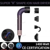 1400 Watt High Speed Hair Dryer 2.7 Meters Long Cord Hair Blower Quick Drying Ion Secadora Para Cabello With Styling Diffuser