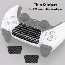 2er-Pack dünne Aufkleber für PS5-Controller, Touchpad, schützender, kratzfester, langlebiger Gamepad-Aufkleber für Playstation 5 Touchpad