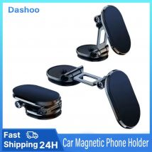 Magnetischer Autotelefonhalter, um 360 Grad drehbar, faltbar, Magnet, Handy-Ständer, Handy-GPS-Unterstützung für iPhone 14, 13, Xiaomi Mi, Samsung