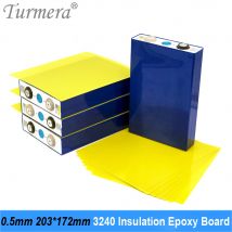 Turmera 3240 Płyta izolacyjna epoksydowa o grubości 0,5 mm 203 * 172 mm dla akumulatora Lifepo4 3,2 V 280 Ah 320 Ah 310 Ah 90 Ah 12,8 V do samodzielnego montażu