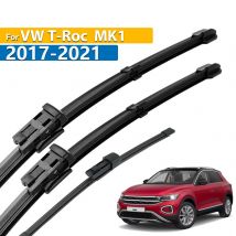 Erick's Tergicristallo LHD Set di spazzole tergicristallo anteriori e posteriori per VW T-Roc 2017 - 2021 Parabrezza Parabrezza Finestra Spazzole antipioggia 26 "+ 20" + 13"