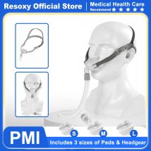 Maschera nasale per naso CPAP per macchina CPAP BPAP Anti russamento Intercambio sonno Resmed Airfit P10 Compatibile con ResMed e Philips