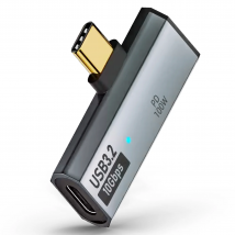 Adattatore da USB C a doppio tipo C Splitter 2 in 1 con dati 10 Gbps e cuffie HiFi, ricarica PD da 100 W per MacBook Laptop Phone Tablet