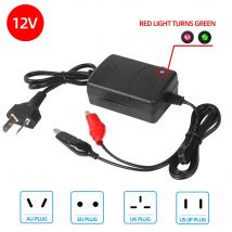 12V 1300Ma Smart Batterie Ladegerät Wiederaufladbare für Versiegelt Blei Säure Baum Für Auto Lkw Motorrad Elektrische Spielzeug AU UK EU UNS Stecker