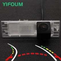 Für BMW 1 6 Serie F6 F12 F13 F20 F21 E63 E64 E81 E87 E85 E86 AHD Fisheye 12LED Dynamische Flugbahn Auto Rückansicht Drahtlose Kamera