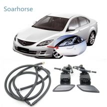 Für Mazda 6 GH 2008 2009 2010 2011 2012, Frontscheinwerferwaschanlage, Sprühdüse, Pumpenantrieb und Abdeckkappe