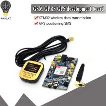 SIM808 Modul GSM GPRS GPS-Entwicklungsplatine IPX SMA mit GPS-Antenne für Arduino Raspberry Pi, unterstützt 2G 3G 4G SIM-Karte
