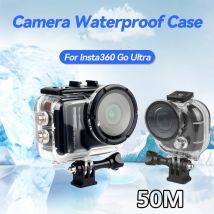 For Insta 360 GO Ultra Case Waterproof 50M Housing Diving Protective For Insta360 GO Ultra Camera Underwater Cover Accessories